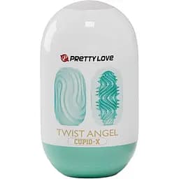 Мастурбатор яйцо Pretty Love Twist Angel Cupid X голубой
