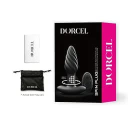 Анальна пробка з вібрацією та перловим масажем Dorcel Spin Plug Dorcel SO9019 97577 - мініатюра 6