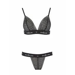 Комплект білизни Passion GLAMISS Set black L/XL - мініатюра 3