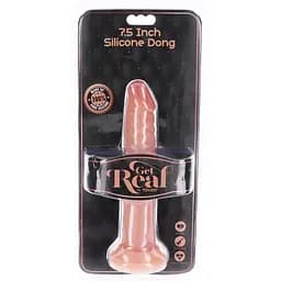 Фалоімітатор Get Real Silicone Dong 7.5 Inch 19 см тілесний