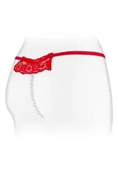 Трусики-стрінги із перлиною ниткою Fashion Secret KATIA Red Fashion Secret SO2247 94652 - мініатюра 2