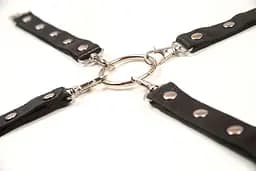 Фіксатор із натуральної шкіри sLash Leather Fixer Large Black - мініатюра 2