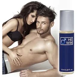 Духи з феромонами для чоловіків Aurora He Win roll-on DZ, 10 ml - мініатюра 3