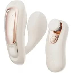 Вибратор Qingnan No.6 8 см белый