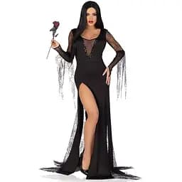 Еротичний костюм Мортіші Аддамс Leg Avenue Sexy Spooky Morticia L - мініатюра 4