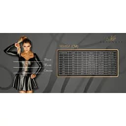 Сукня Noir Handmade F300 Solace lace up corset Mini dress - S - мініатюра 9