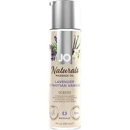 Масажна олія System JO Naturals Massage Oil Lavender & Tahitian Vanilla, 120 мл