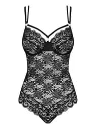 Боді Obsessive 860-TED-1 S/M чорний - мініатюра 5