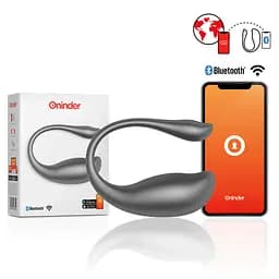 Смарт-віброяйце, колір: чорний Oninder (Іспанія) Oninder O937720 103185 - мініатюра 2