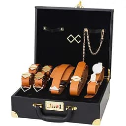 Бондажный набор Lockink Moonlight Treasure Chest Set коричневый
