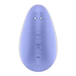 Вакуумний стимулятор клітора з вібрацією Satisfyer Pixie Dust фіолетовий - мініатюра 4