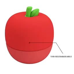 Кліторальний стимулятор Pretty Love Apple Secret Red, 12 licking settings - мініатюра 10