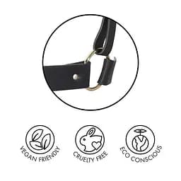 Пара браслетів на зап'ясті та палець Bijoux Indiscrets MAZE Hand Bracelet Harness Black Bijoux Indiscrets B0240; SO2679 95319 - мініатюра 3