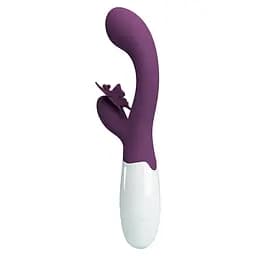 Вібратор Pretty Love Butterfly Kiss Vibrator Dark Purple - мініатюра 3