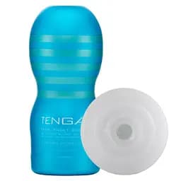 Мастурбатор Tenga Deep Throat Cup Cool Edition прозорий - мініатюра 2