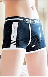 Чоловічі труси боксери "Heshenghui" XXL Чорний