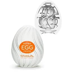 Мастурбатор Tenga Egg Clicker чоловічий еластичний 67x52 мм Бірюзовий - мініатюра 5