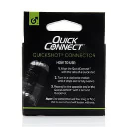 Адаптер Fleshlight Quickshot Quick Connect для з'єднання двох квікшотів в одну іграшку - мініатюра 4