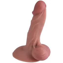 Фалоімітатор Erospace Natural Play D4 21 см тілесний