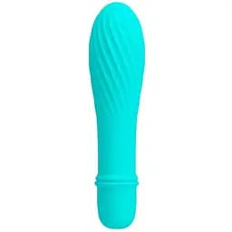 Вибратор Pretty Love Solomon 12.3 см голубой