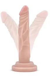 Фалоімітатор Dr. Skin Mini Cock 5 14.6 см тілесний - мініатюра 3