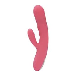 Вібратор-кролик Svakom Avery Strawberry Pink з рухомим стрижнем, рух вперед-назад SVAKOM SX1279 101028