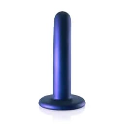Фалоімітатор Ouch! Smooth G-Spot Dildo 5'' 12.4 см (синій) - мініатюра 2