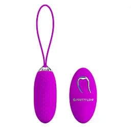 Віброяйце Pretty Love Joannna Vibrating Egg Purple - мініатюра 9