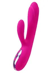Вібратор Joker Heating Double Vibrating Massage Stick рожевий - мініатюра 1