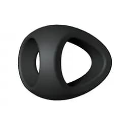 Ерекційне кільце Love To Love Flux Ring подвійне Black Onyx - мініатюра 2