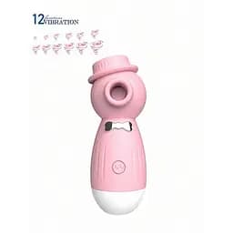 Вібратор вакуумний кліторальний Lilo USB медичний силікон 10,6x3,89 см Рожевий - мініатюра 6