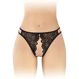 Трусики с доступом Fashion Secret Annette Black One size