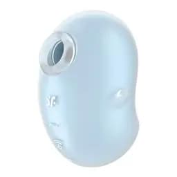 Вакуумний стимулятор Satisfyer Cutie Ghost Blue - мініатюра 6