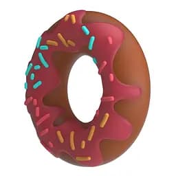 Ерекційне кільце Pretty Love Super Donut Cock Ring 4.6 см (рожевий) - мініатюра 11