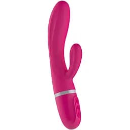 Вибратор-кролик Liebe Pleasure Toys Bend It Plus 20 см розовый