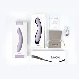 Вібратор для точки G Svakom Amy 2 Pastel Lilac - мініатюра 7