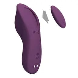 Вібратор Pretty Love Mobile App Control Mane Stimulator Purple - мініатюра 5