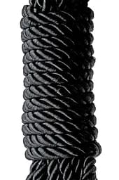 Мотузка для бандажаBlaze Deluxe Bondage Rope 5m Black, Чорний - мініатюра 5