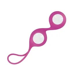 Вагінальні кульки Glamy Cristal Love, 15.5 см, рожевий