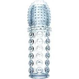 Насадка на пеніс Boss Series Stymulator Penis Sleeve 13.5 см блакитний