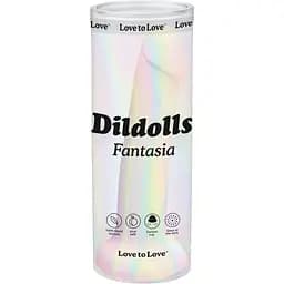Неоновий фалоімітатор Love To Love Dildolls Fantasia 14.8 см райдужний