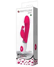 Подвійний вібратор Pretty Love Gene для стимуляції клітора та точки G Baile BI-014224 87987 - мініатюра 5