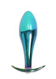 Анальная пробка Jewellery Multicolour Plug Clear L 10.5 см (мульти)