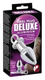 Анальна пробка з отвором Anal Plug deluxe Aluminium Orion 512567 20341 - мініатюра 7