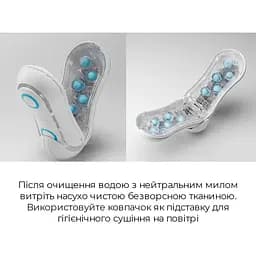Мастурбатор Tenga Flip Orb - Blue Rush - мініатюра 7