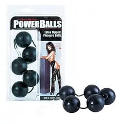 Кульки анально-вагінальні California Exotic Power Balls, 3,5 см - мініатюра 5