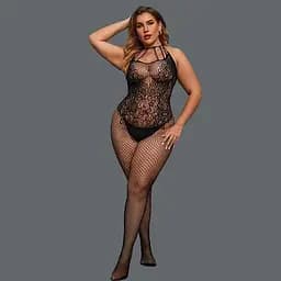 Сексуальний бодістокінг з відкритим доступом та відкритою спиною L-XXL – Еротична білизна