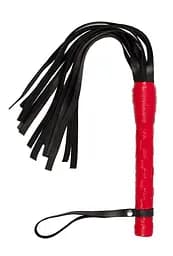 Флогер VIP Leather Flogger Red - мініатюра 1