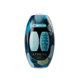 Мастурбатор Pretty Love Athena Eros 7.6 см бірюзовий - мініатюра 6