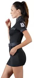 Еротичний костюм Cottelli Collection Costumes Police Dress M чорний - мініатюра 2